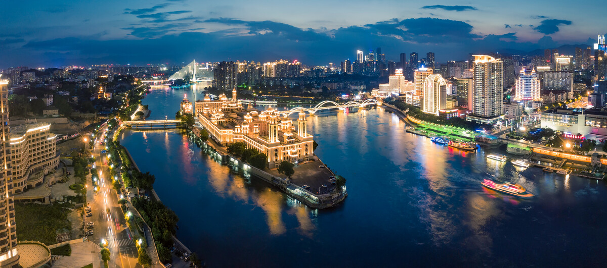 福州中洲島夜景